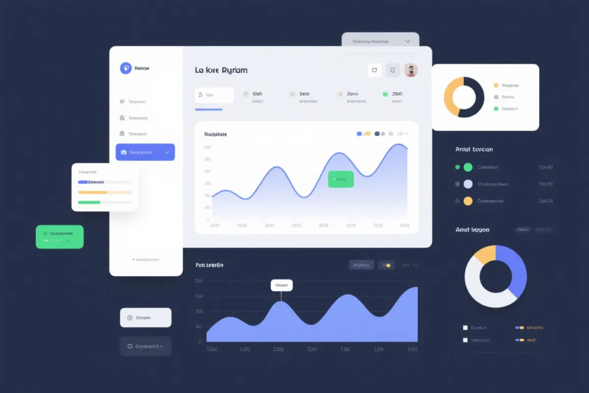 数据面板示意图